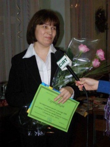 Переможець обласного конкурсу "Учитель року-2011"