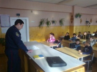 Правоохоронці Ізюмського міського відділу міліції провели зустріч зі школярами