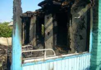 В Харьковской области сгорел дом. Погибли четыре человека, из них трое детей