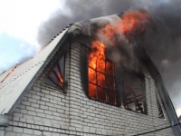 Валківський район: під час пожежі в приватному будинку постраждав чоловік