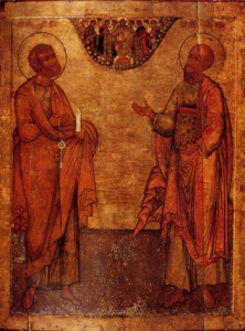 12 июля Церковь славит первоверховных апостолов Петра и Павла. 