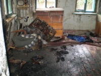 Близнюківський район: внаслідок необережності при палінні сталась пожежа, загинув чоловік