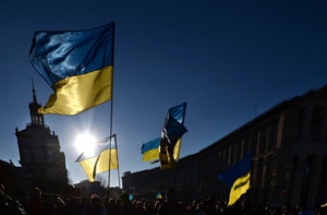 У Вільнюсі перед початком саміту вивісили прапор України