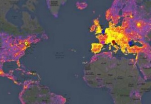 В інтернеті з’явилася карта найчастіше фотографованих місць світу