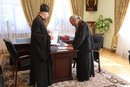  Архиепископ Изюмский и Купянский Елисей посетил Предстоятеля Украинской Православной Церкви 