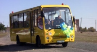 На Ізюмщині придбано новенький шкільний автобус