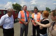 В Ізюмі розпочато ремонт траси Харків -Довжанський
