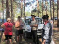 Рятувальники провели рейд узбережжям Червонооскільського водосховища