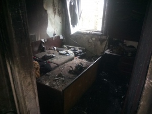 В Ізюмі у вогні загинула власниця квартири